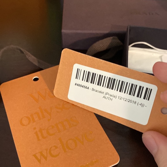 Prada F/W 2004 Crystal Cloth Bracelet - Picture 6 of 8